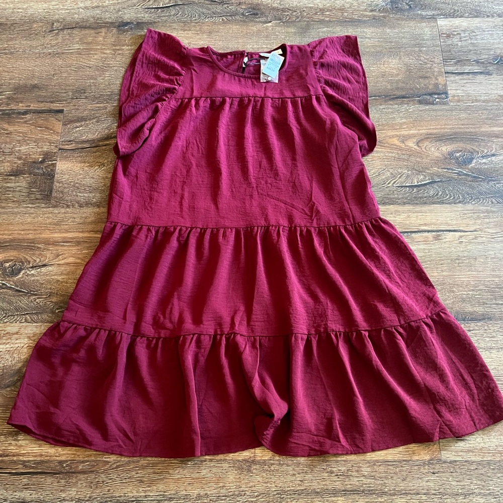 Cute maroon dress